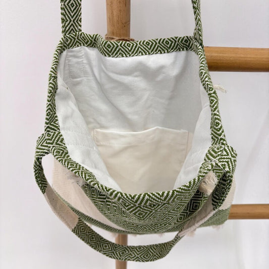 Sage Horizon Convertible Turkish Towel Beach Bag
