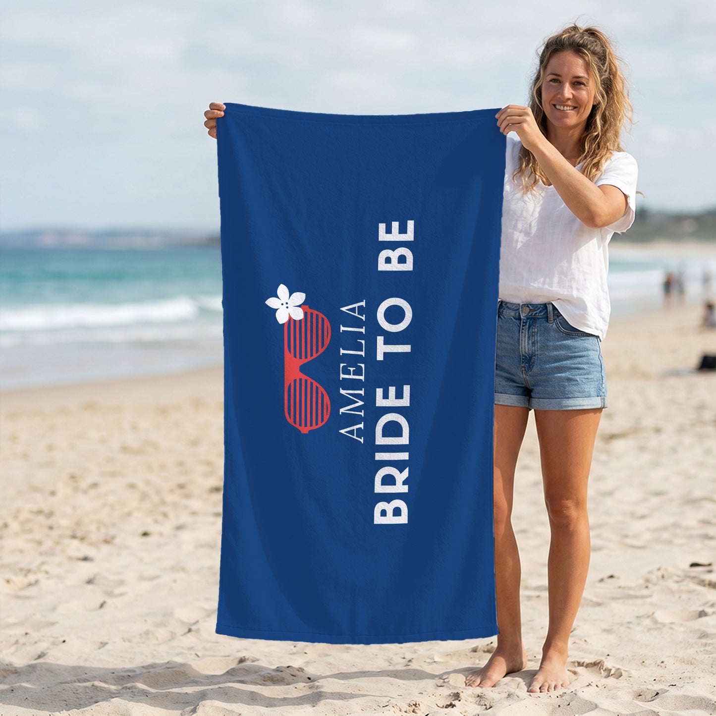 Amelia Bride To Be Printed Towel