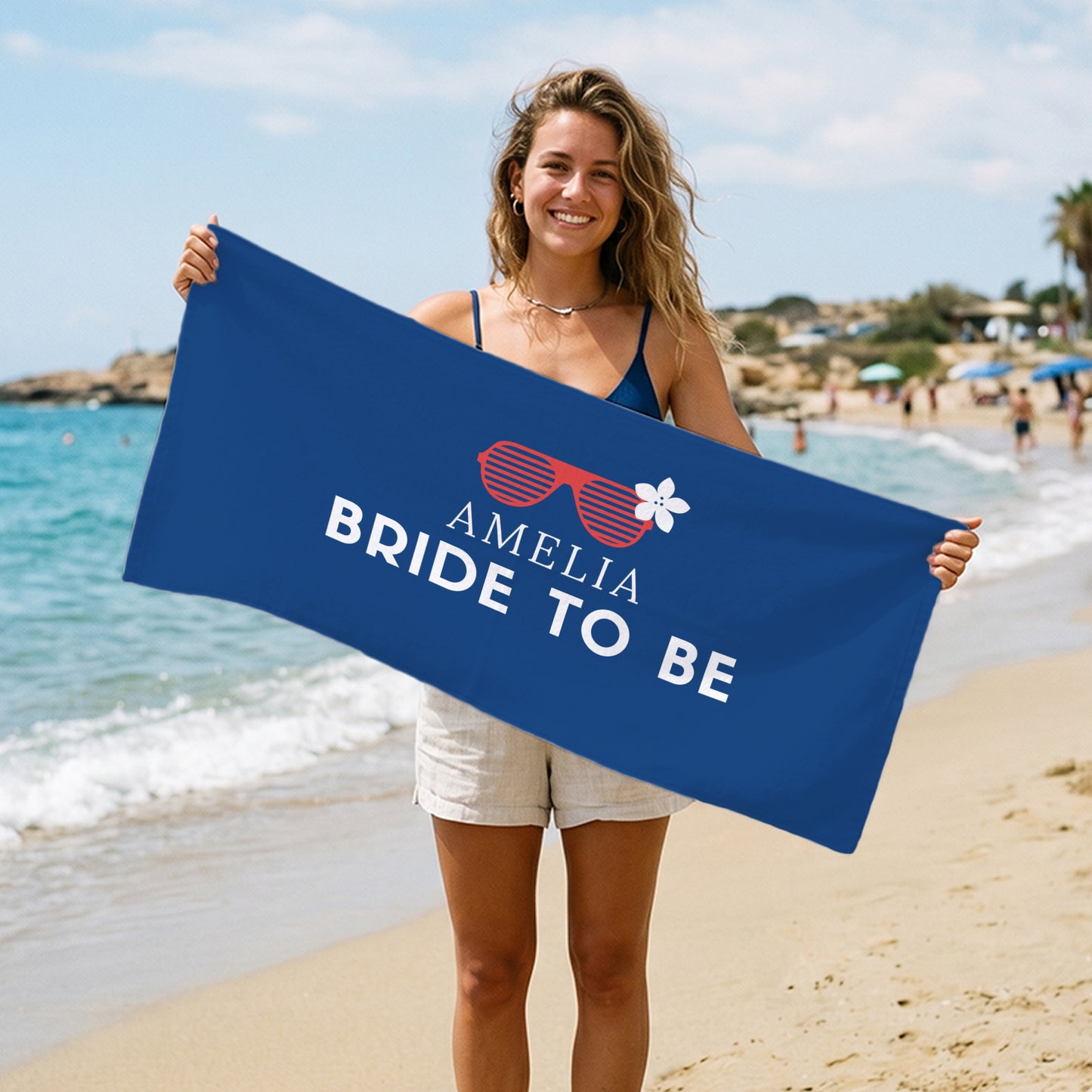 Amelia Bride To Be Printed Towel