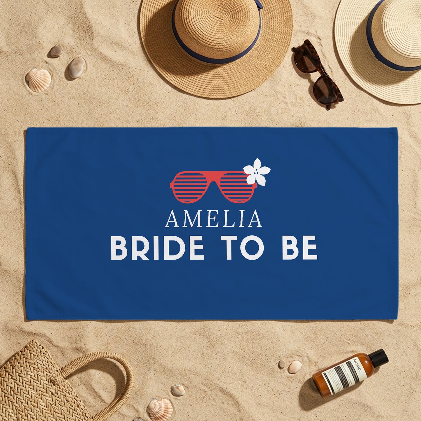 Amelia Bride To Be Printed Towel