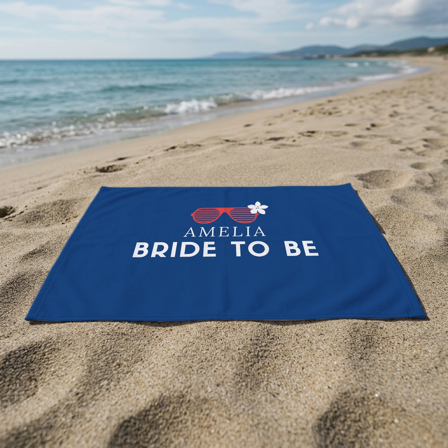 Amelia Bride To Be Printed Towel