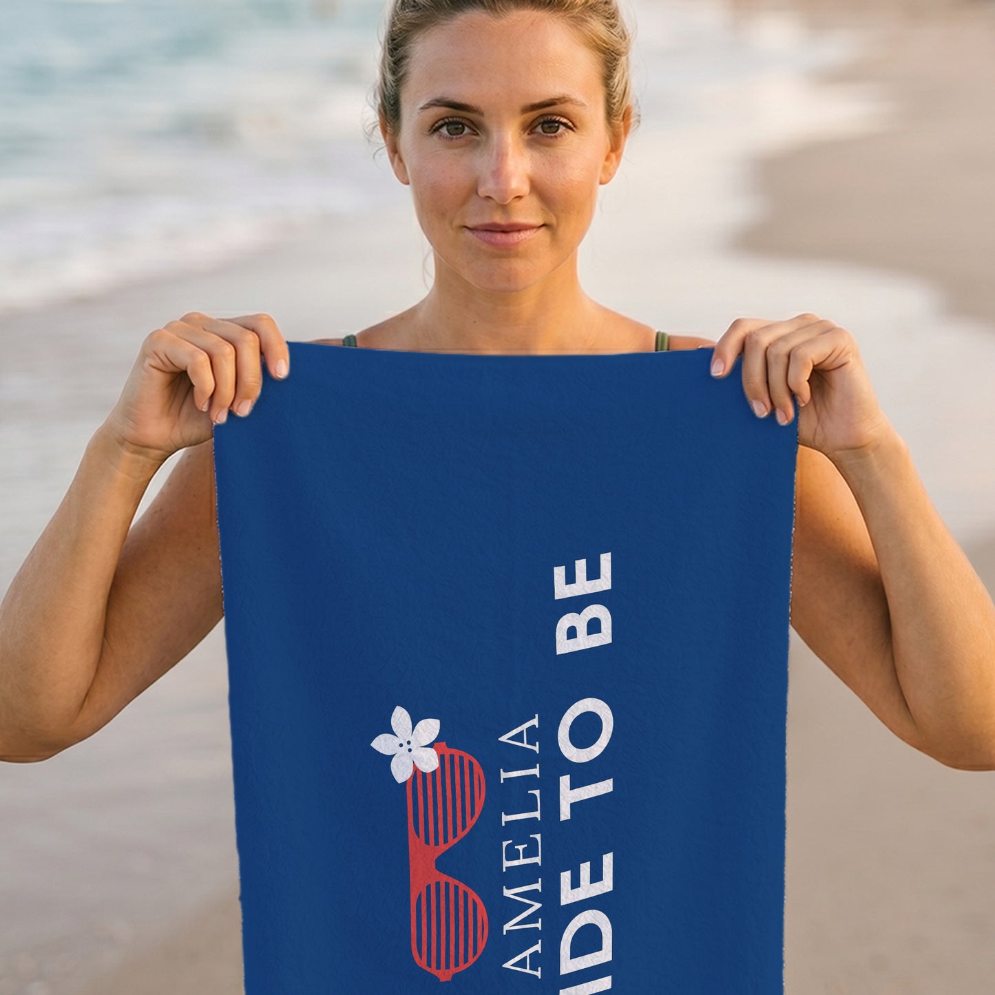 Amelia Bride To Be Printed Towel