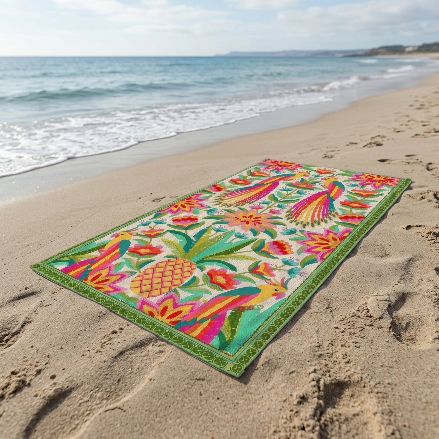 Tropical Fruit Garden Printed Towel