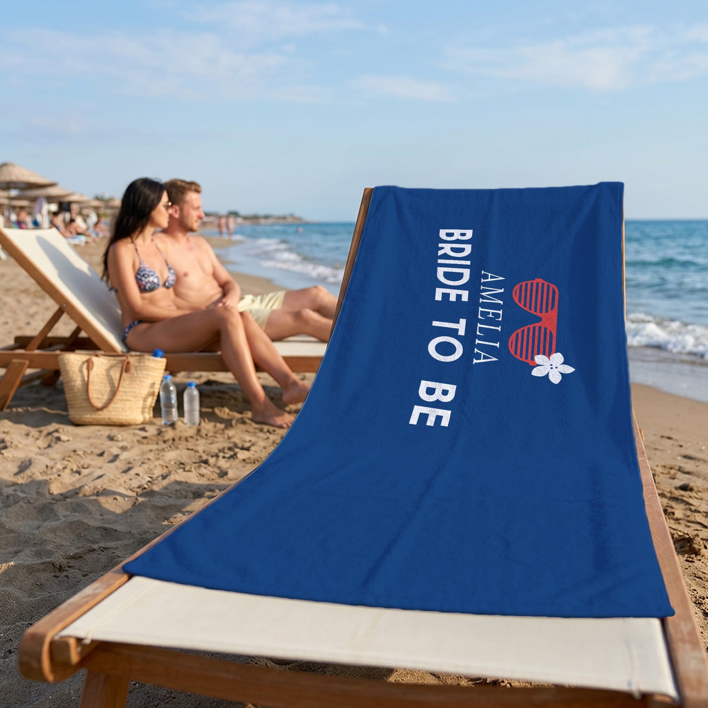 Amelia Bride To Be Printed Towel