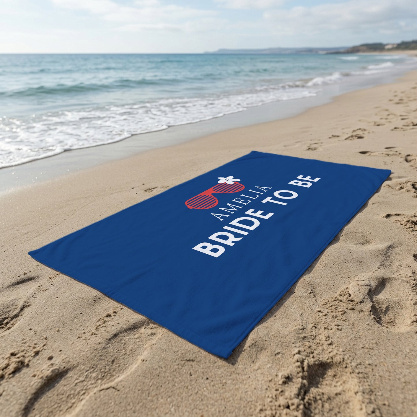 Amelia Bride To Be Printed Towel