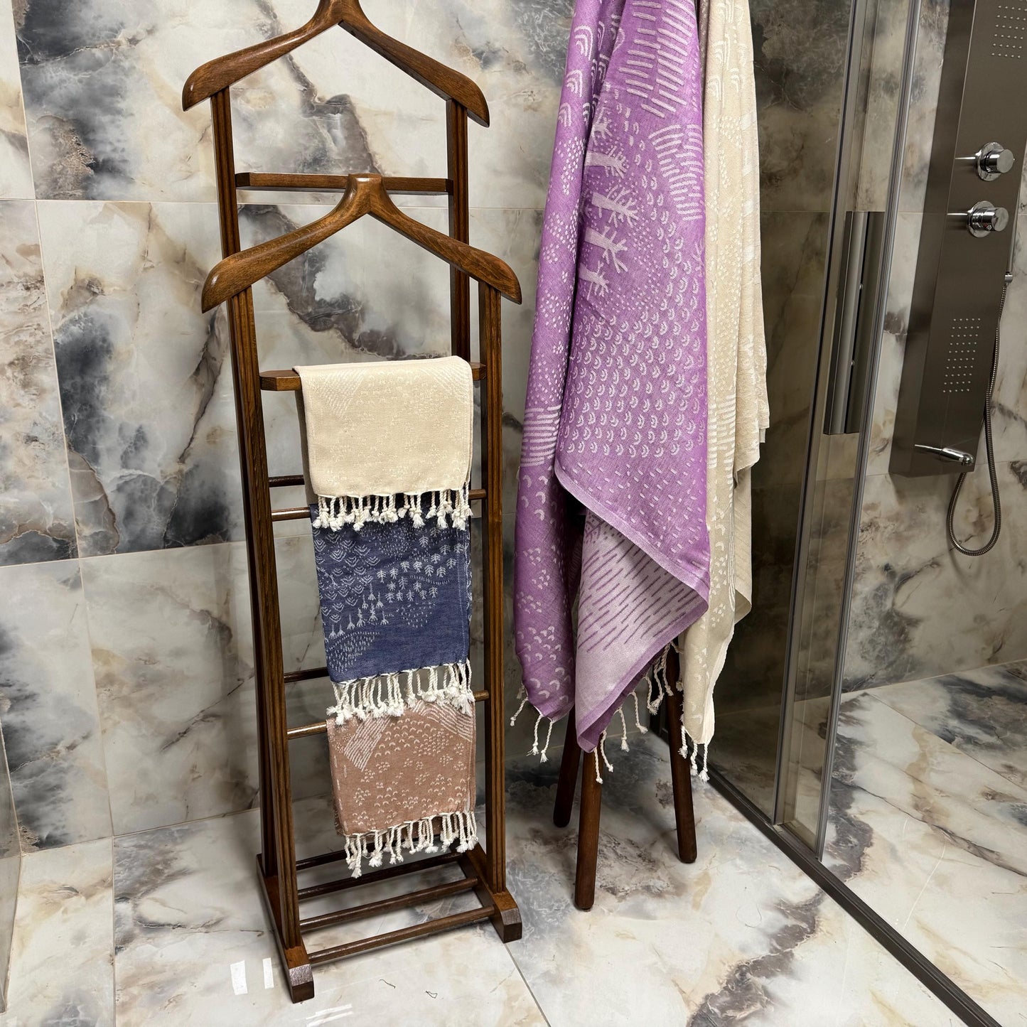 Personalized Turkish Cotton Peshtemal Towel: Bachelorette Gift, Spa, Beach