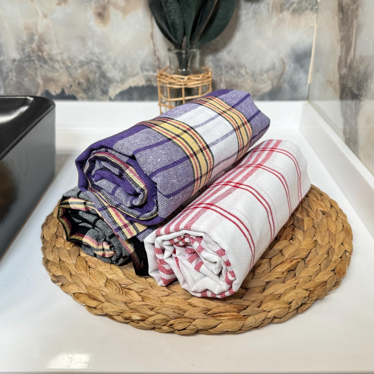 Personalized Turkish Cotton Beach Towel: Custom Embroidered Wedding Favor