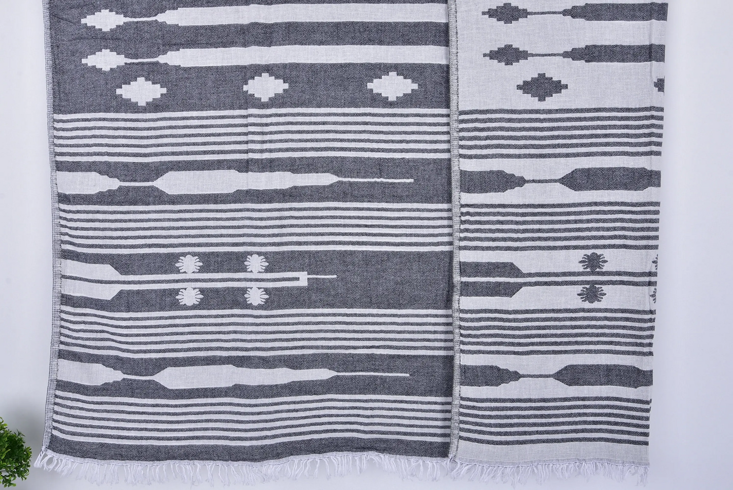 Turkish Blanket Home Decor Winter Patterned Throw 60x71 Inches