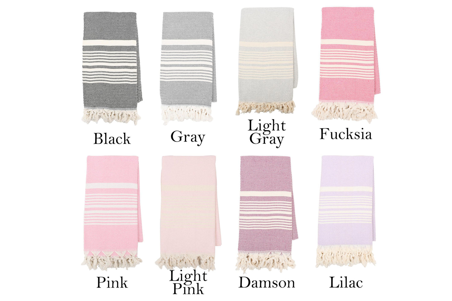 Personalized Turkish Beach Towel: Embroidered Cotton Peshtemal Gift