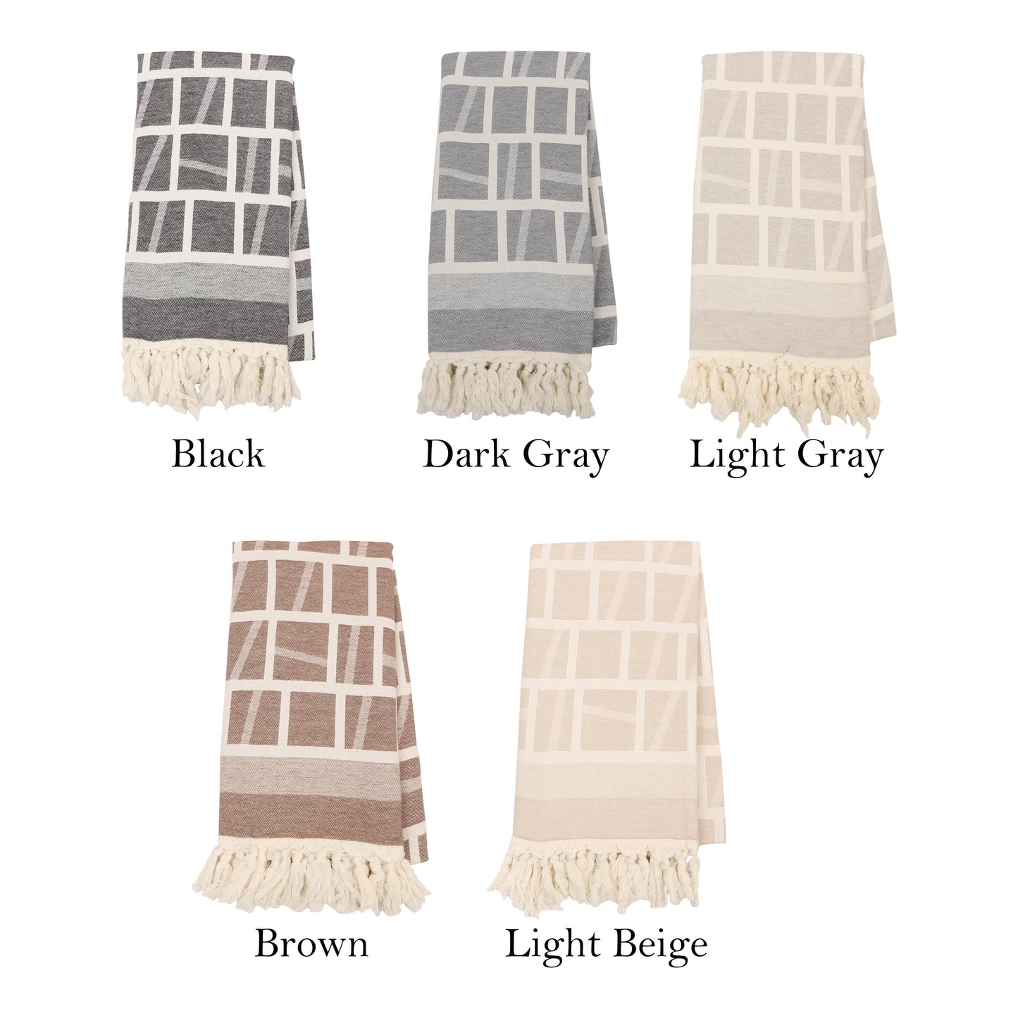 Custom Embroidered Turkish Towel: 100% Cotton Peshtemal Hammam Towel
