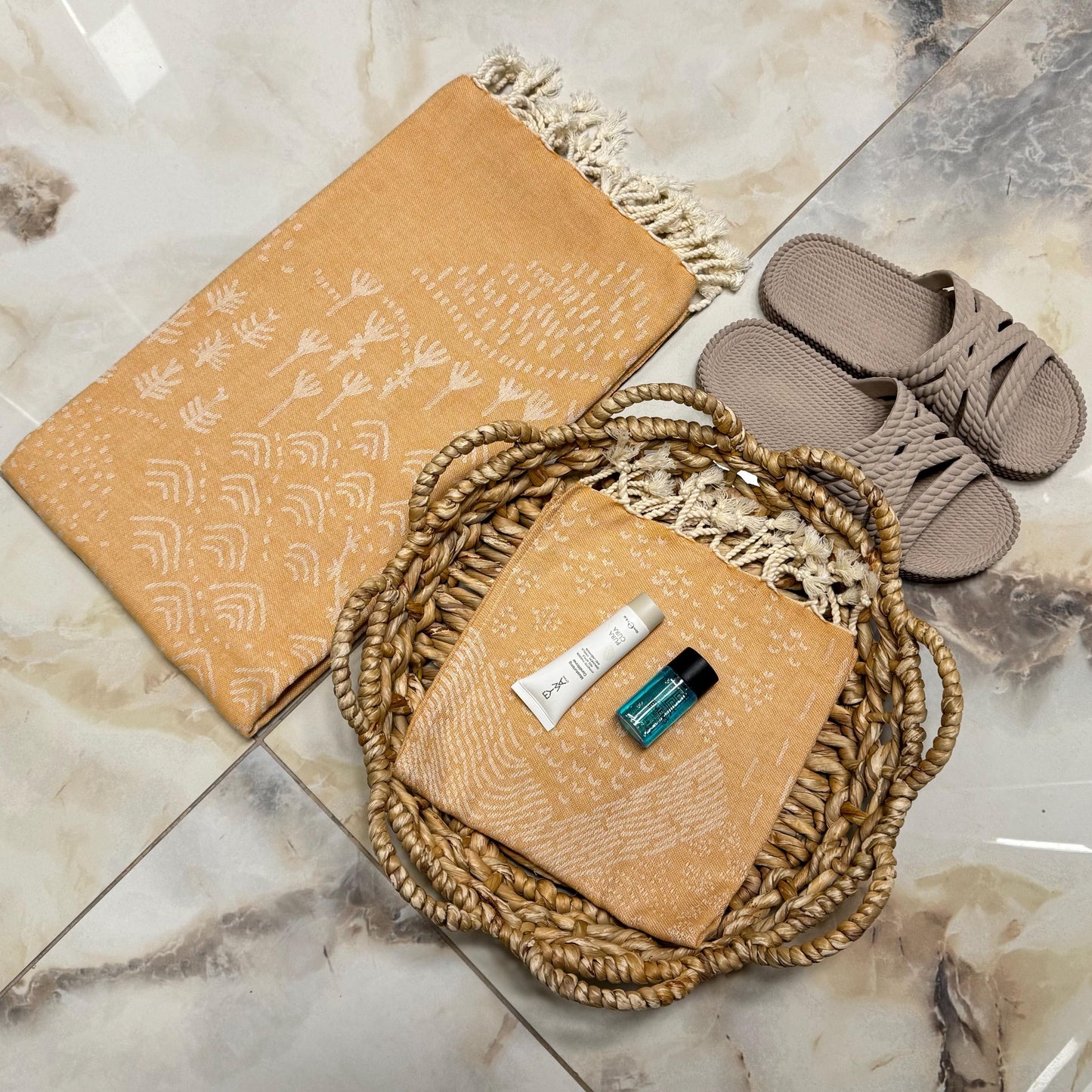 Personalized Turkish Cotton Peshtemal Towel: Bachelorette Gift, Spa, Beach