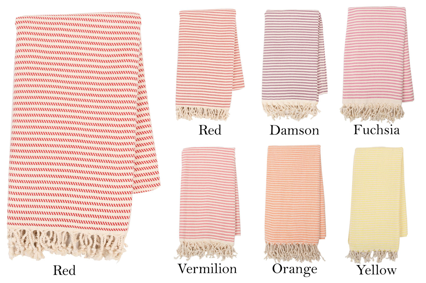 Personalized Turkish Cotton Beach Towel: Embroidered Monogram Gift