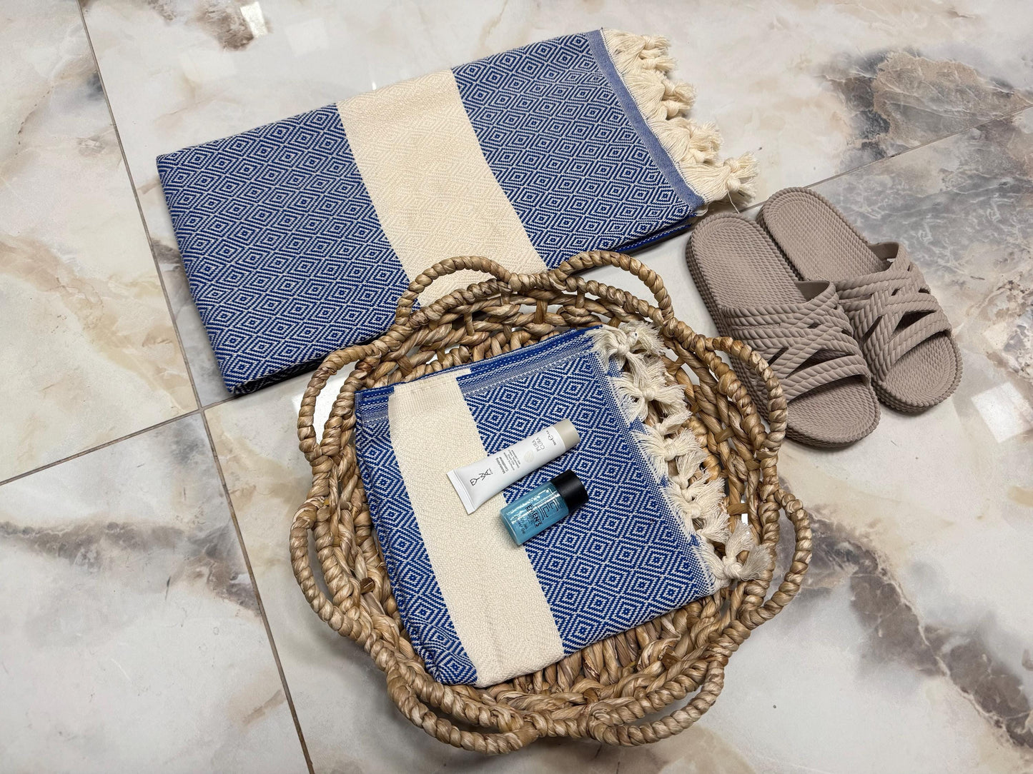 Personalized Turkish Beach Towel: Bridesmaid Bachelorette Party Gift