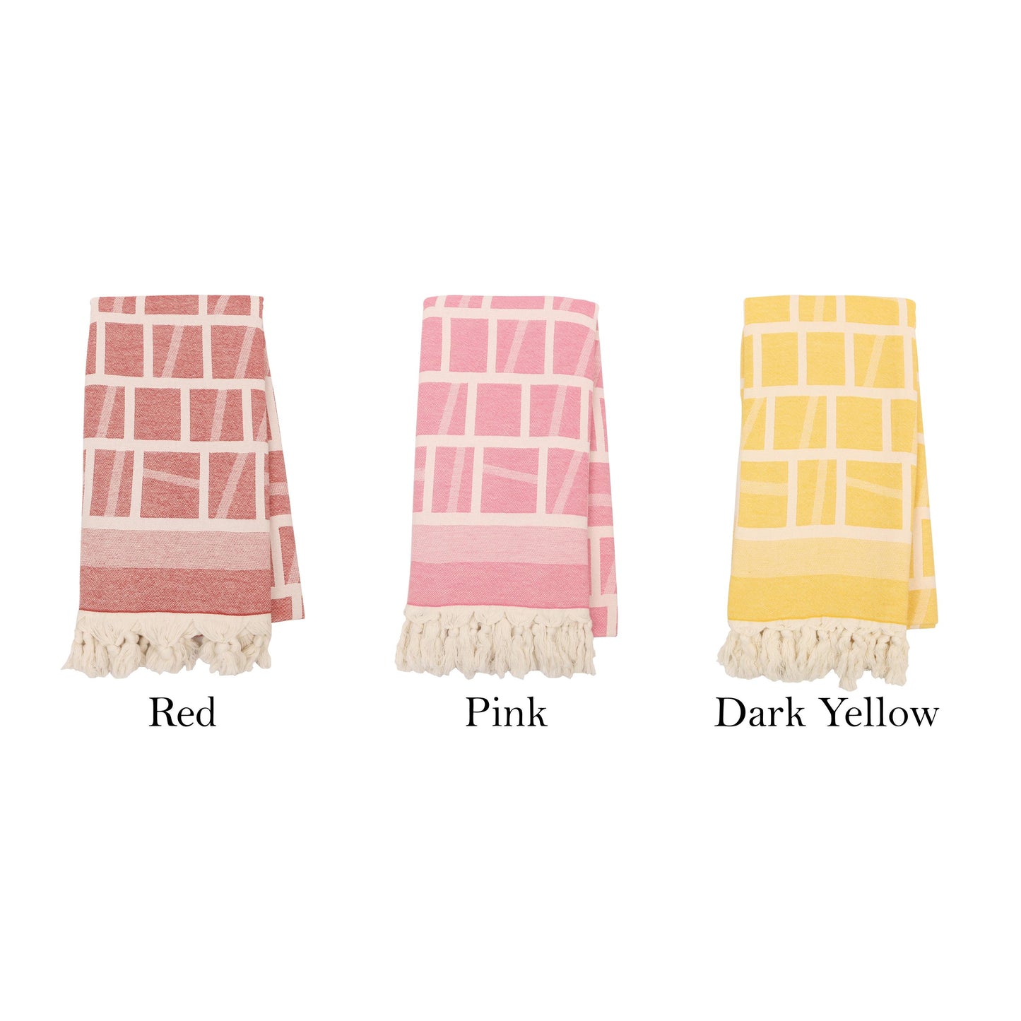 Personalized Turkish Cotton Beach Towel: Custom Embroidery Gift