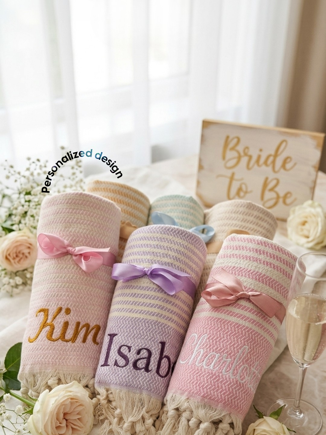 Namen, Initialen und individuelle Details für Geschenke, die sorgfältig ausgewählt wirken.
