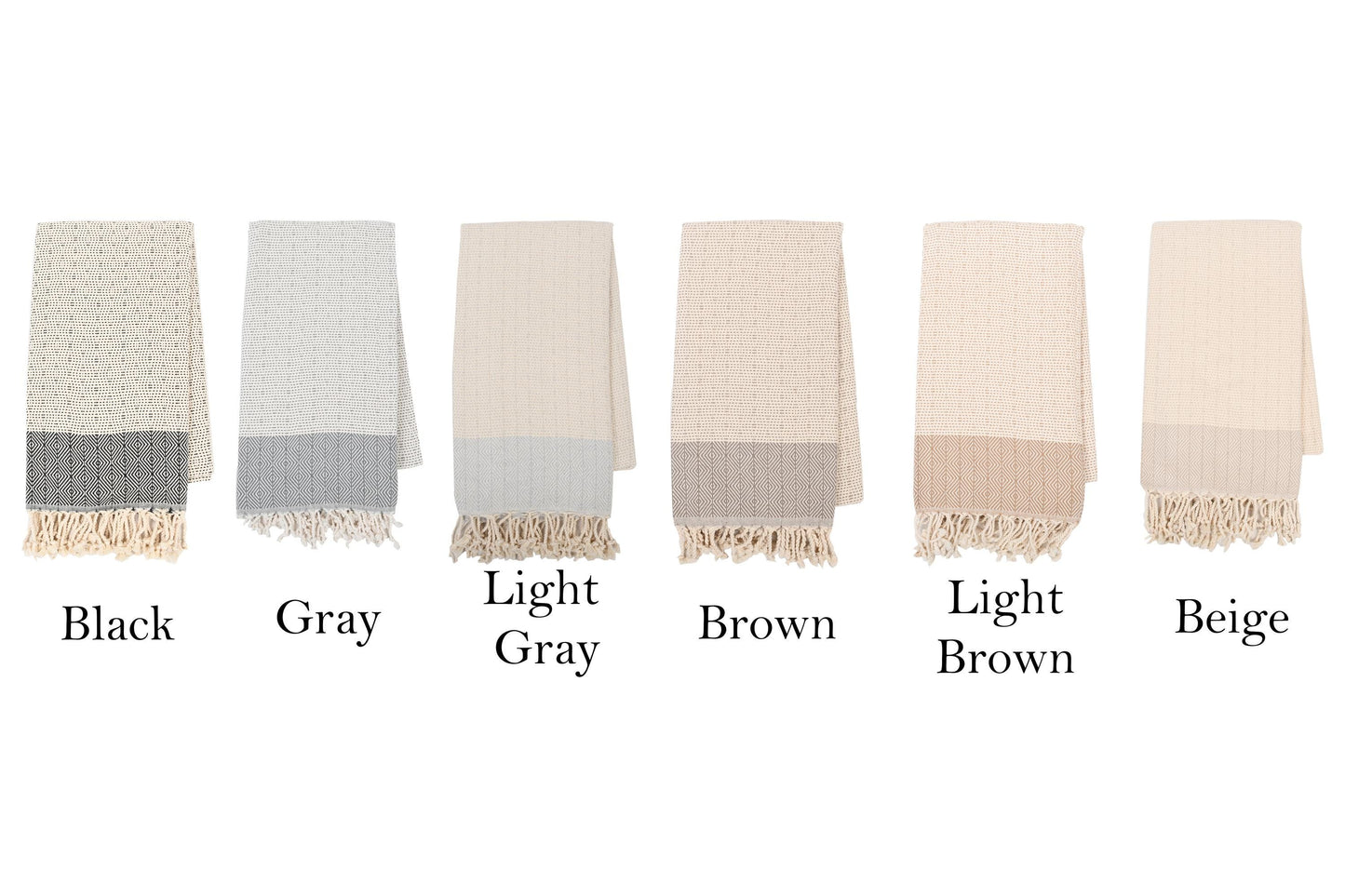 Personalized Turkish Beach Towel: Handwoven Cotton Peshtemal, Bridal Gift