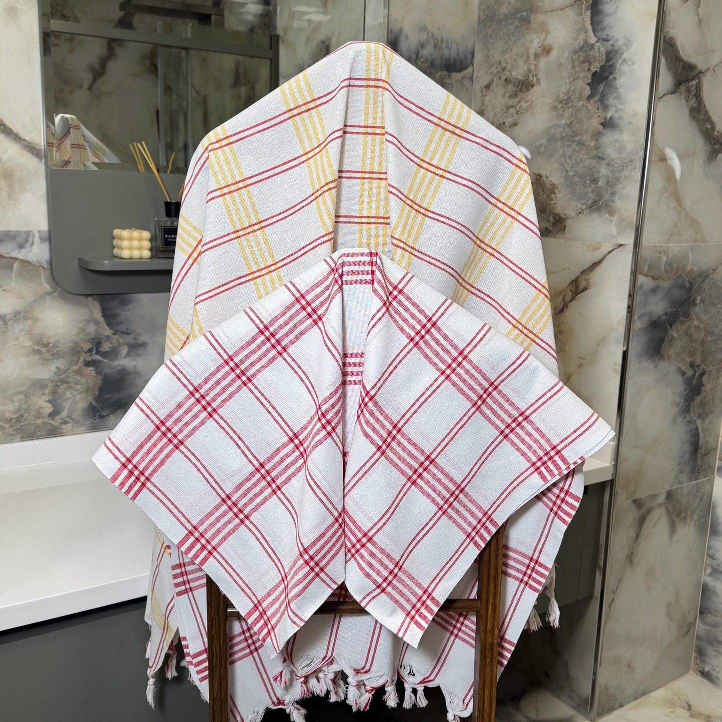Personalized Turkish Beach Towel: Handwoven Cotton Peshtemal, Bachelorette Gift
