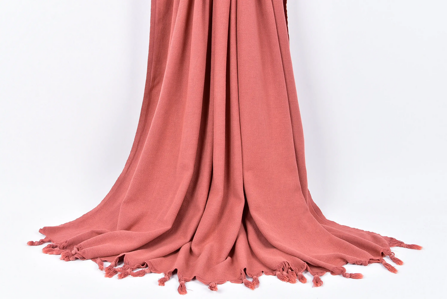 Winter Blanket Turkish Cotton Beige, 71x107 Inches