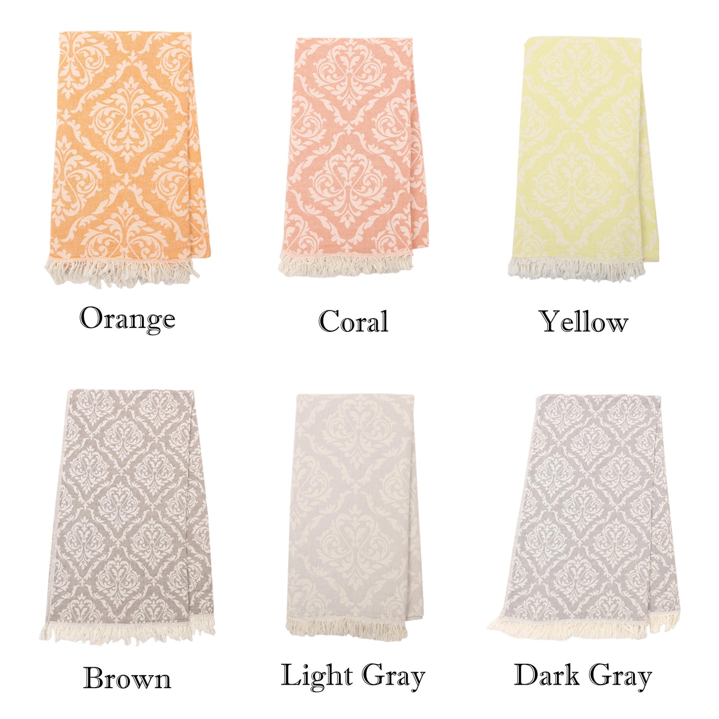 Personalized Turkish Cotton Peshtemal Towel: Custom Embroidered Beach, Bath, Spa