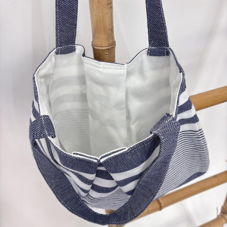 Naxos Tide Convertible Turkish Towel Beach Bag
