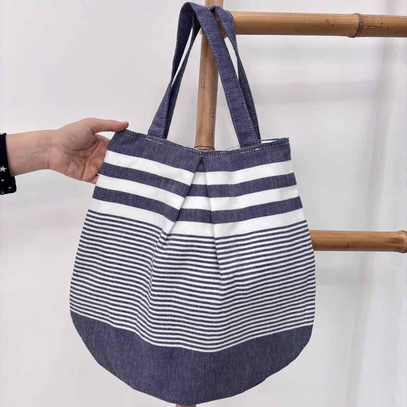 Naxos Tide Convertible Turkish Towel Beach Bag