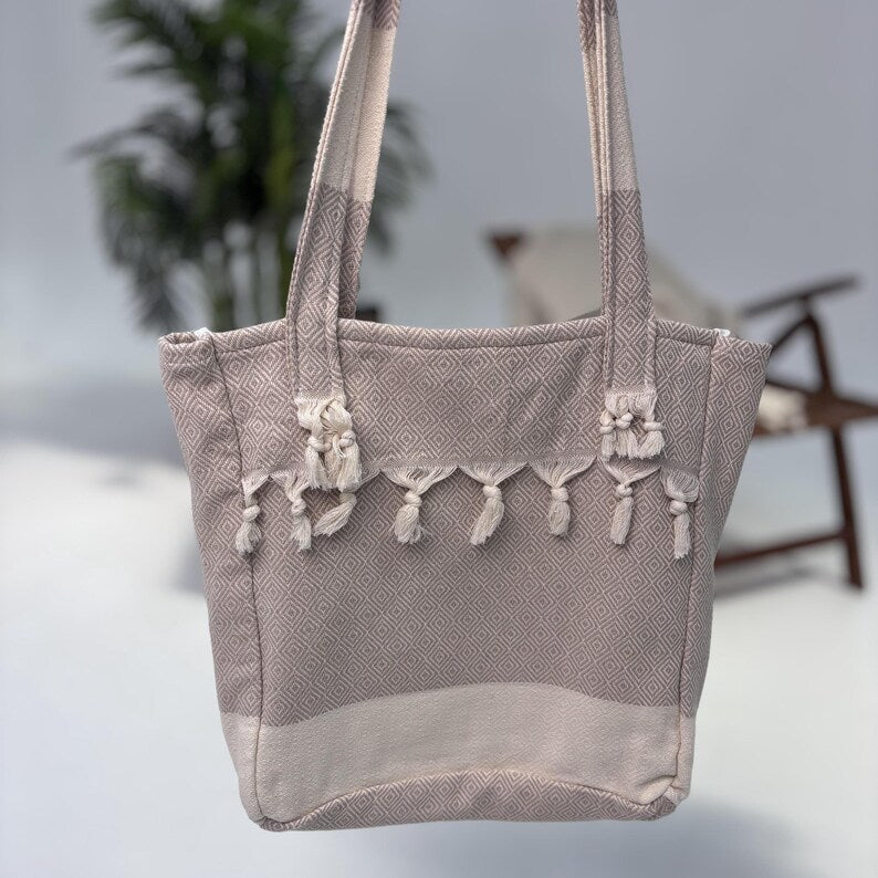 Pebble Bay Convertible Turkish Towel Beach Bag