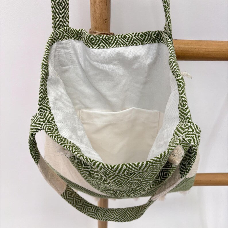 Sage Horizon Convertible Turkish Towel Beach Bag