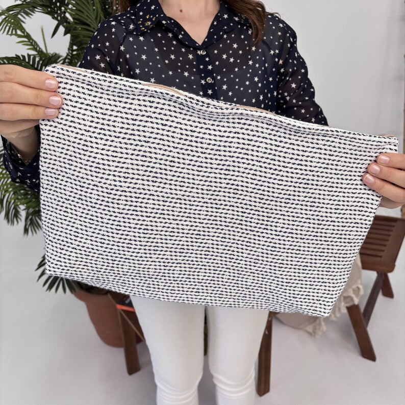 Moonstone Weave Convertible Turkish Towel Beach Bag