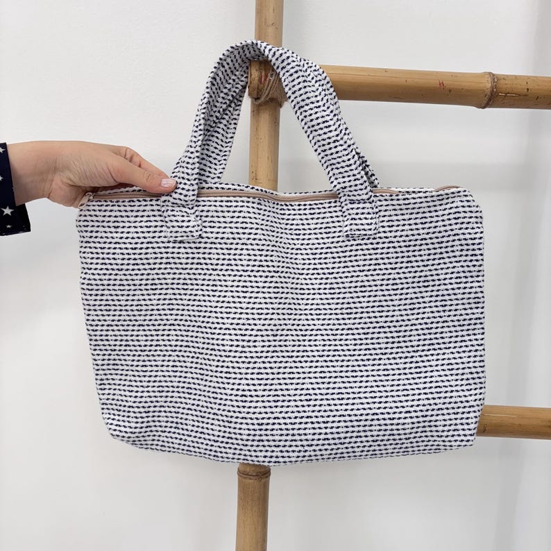 Atlas Mosaic Convertible Turkish Towel Beach Bag