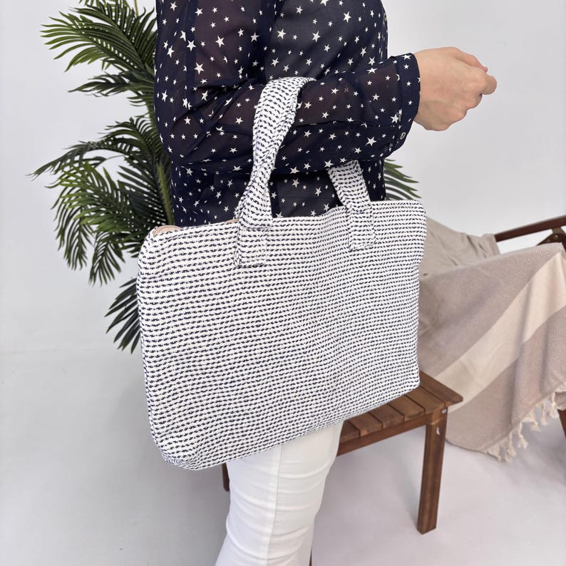 Atlas Mosaic Convertible Turkish Towel Beach Bag