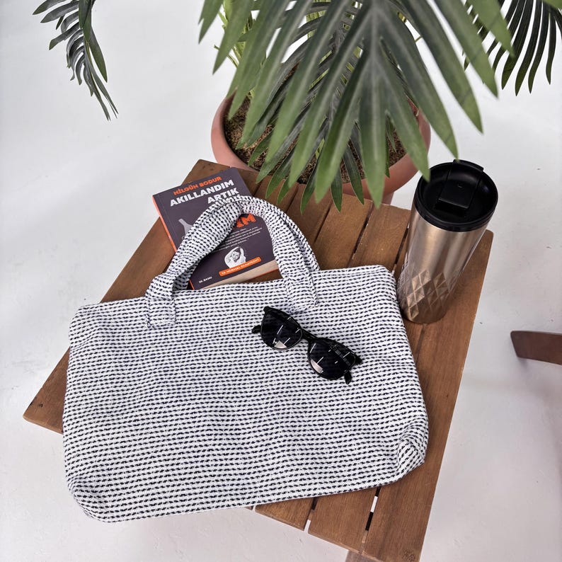 Atlas Mosaic Convertible Turkish Towel Beach Bag
