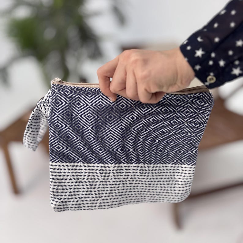 Indigo Loom Convertible Turkish Towel Beach Bag