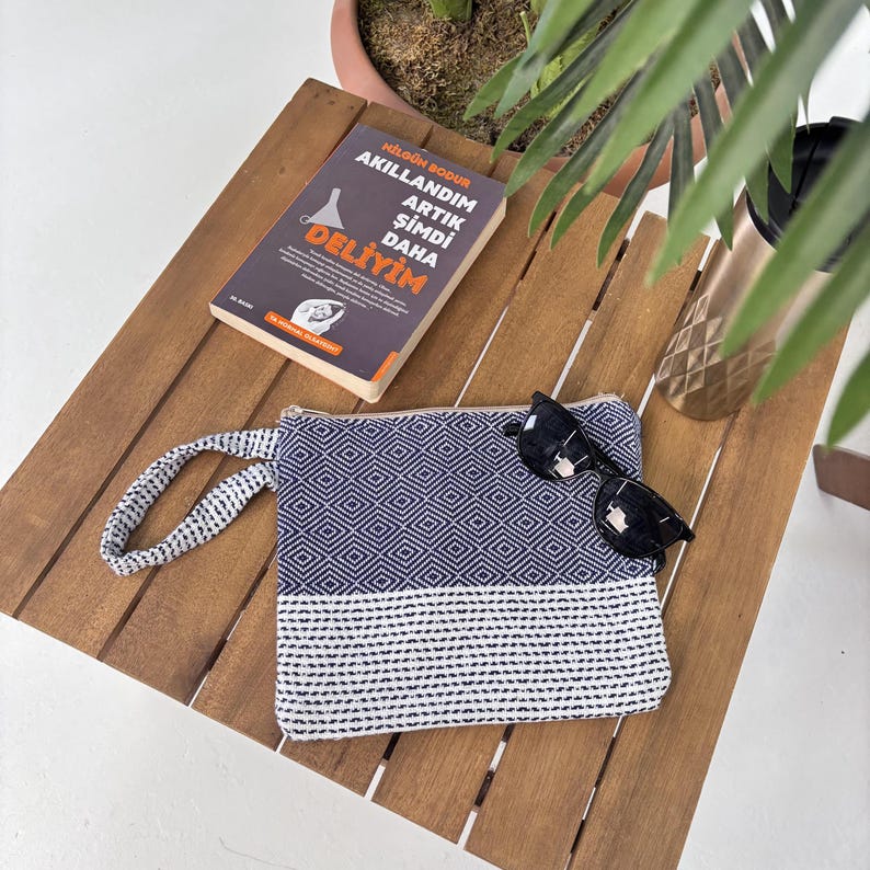 Indigo Loom Convertible Turkish Towel Beach Bag