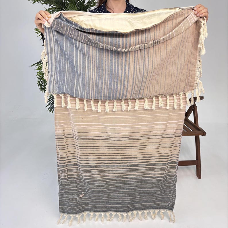 Cappadocia Dusk Convertible Turkish Towel Beach Bag