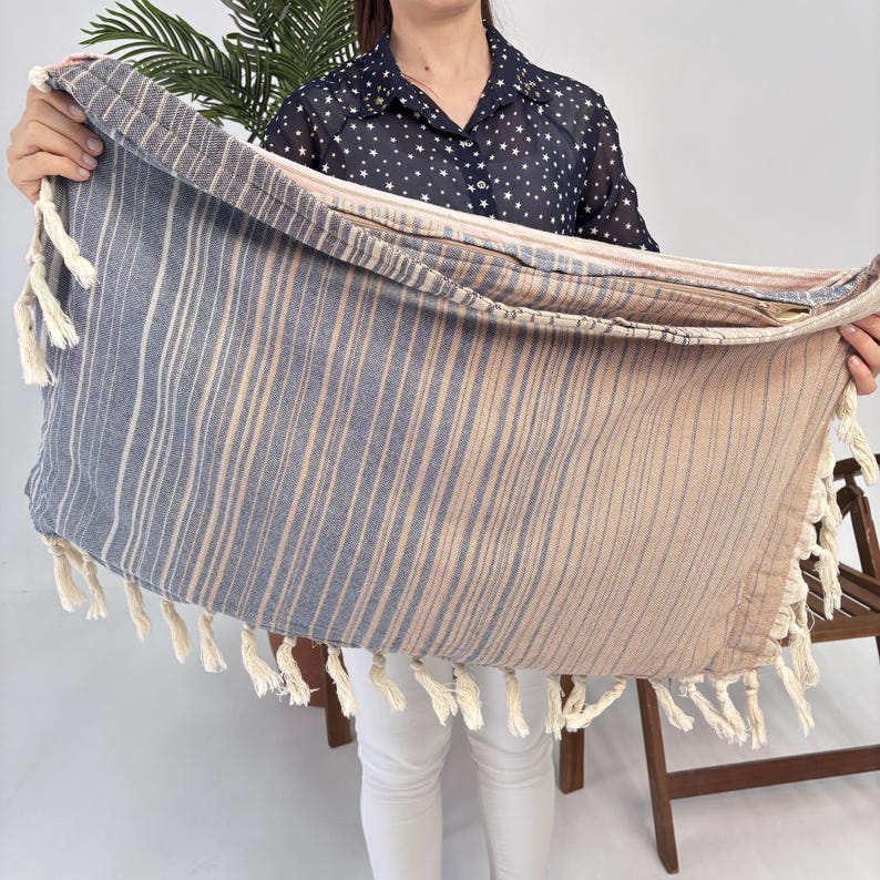 Cappadocia Dusk Convertible Turkish Towel Beach Bag