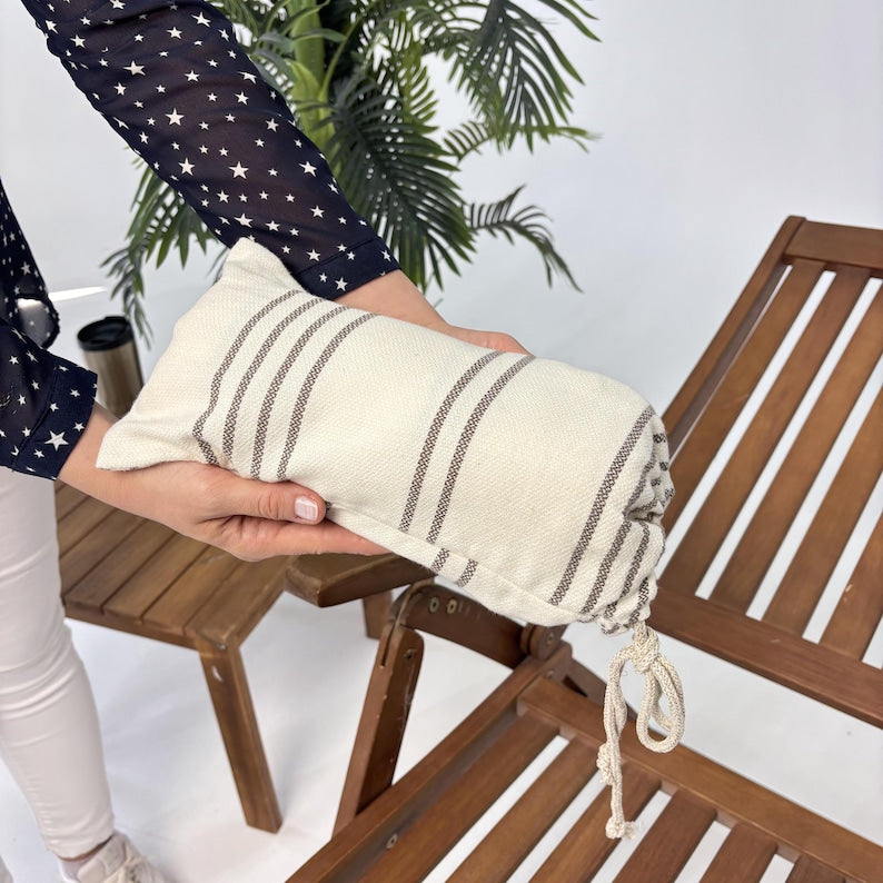 Nomad Line Convertible Turkish Towel Beach Bag