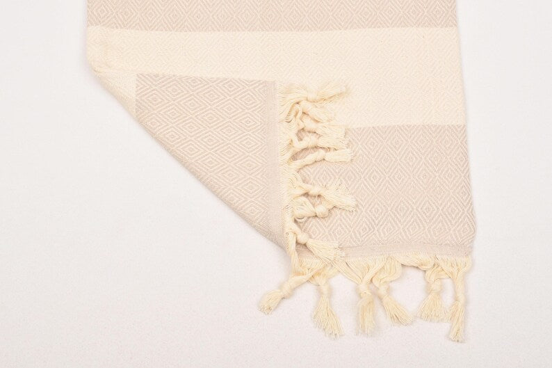 Ivory Dune Convertible Turkish Towel Beach Bag
