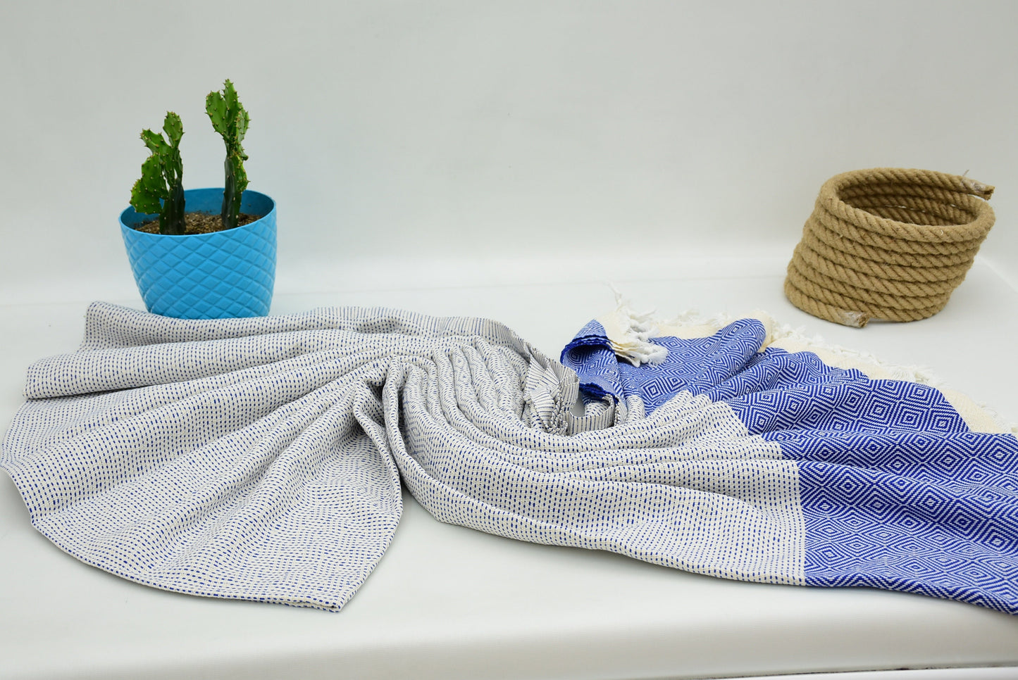 Turkish Blanket,Blanket,Throw, Sax Blue,Yellow,Pink,Taba,Gray,Mint,Fuchsia,Black Diamond Blankets Bed Cover Organic Cotton Towels Iso-Nfs-Pk