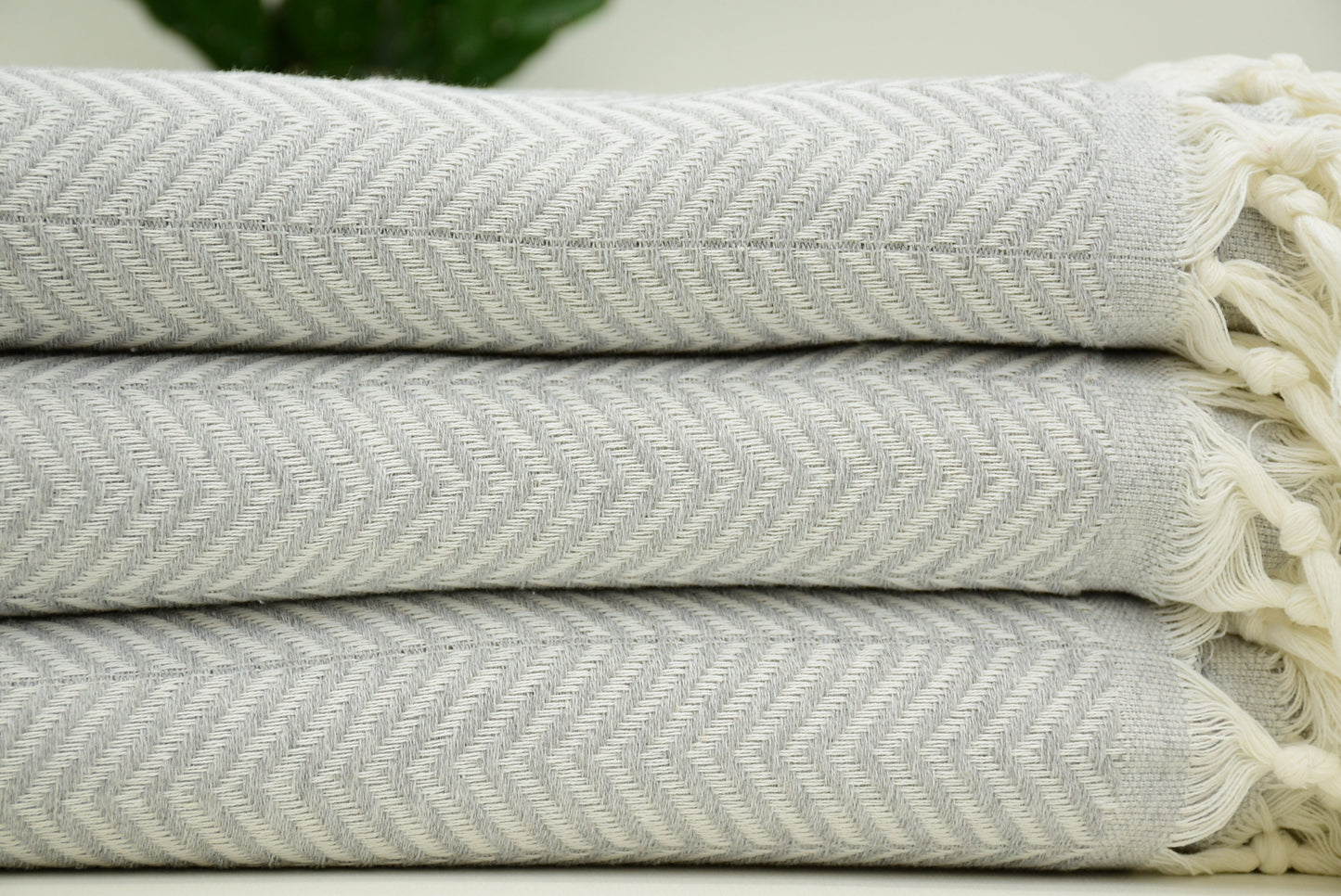 79x90 Light Gray Blanket, Zigzag Turkish Blanket,Large Bedspread,Bed Cover,Turkish Beach Towel 200x230cm Blanket Throw, Soft Bct-Arrw-Pk