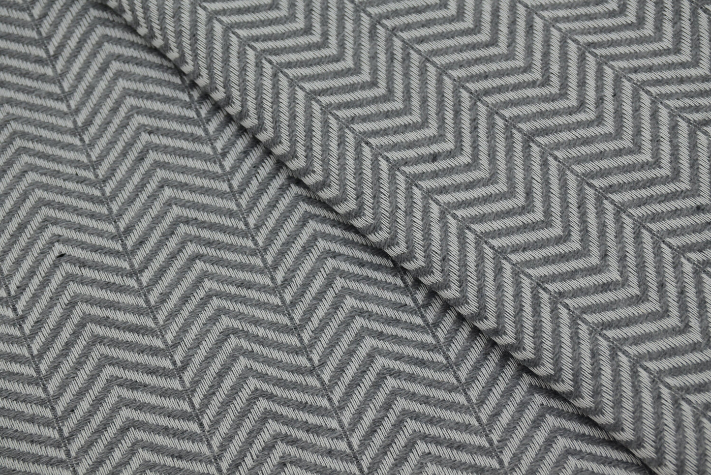 Dark Gray Turkish Blanket, Zigzag Patterned Turkish Blanket, 79"x90" Bedspread, Bed Cover,Gray Beach Towel 200x230cm Blanket Bct-Arrw-Pk