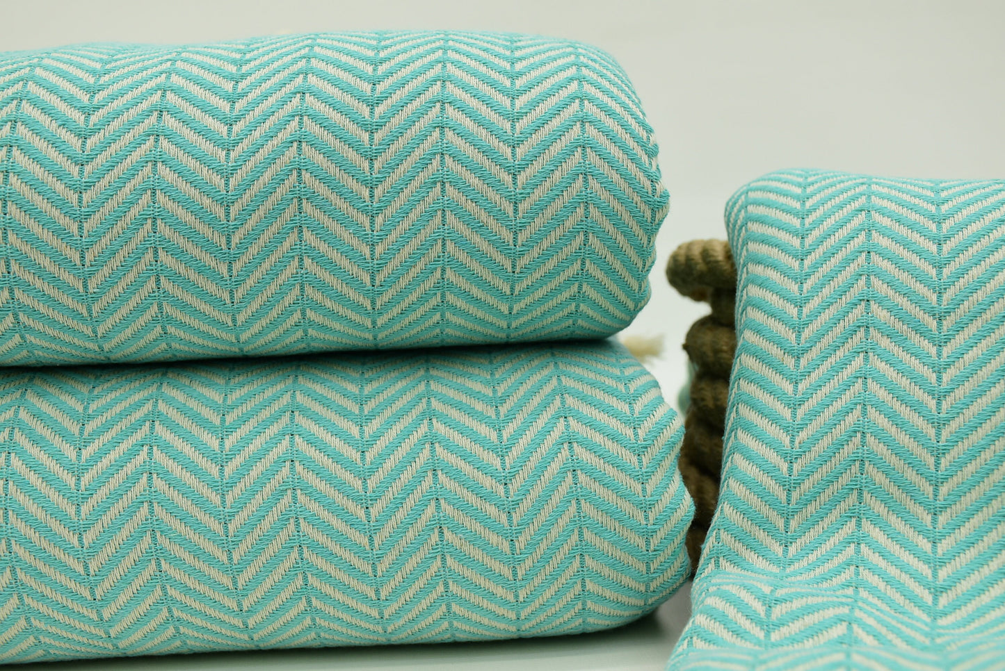 Turkish Blanket Herringbone Throw Bed Cover Table Cover Beach Throw Turkey Bed Rug Mint Green Blanket Arrow Throw 79x90 Bct-Arrw-Pk
