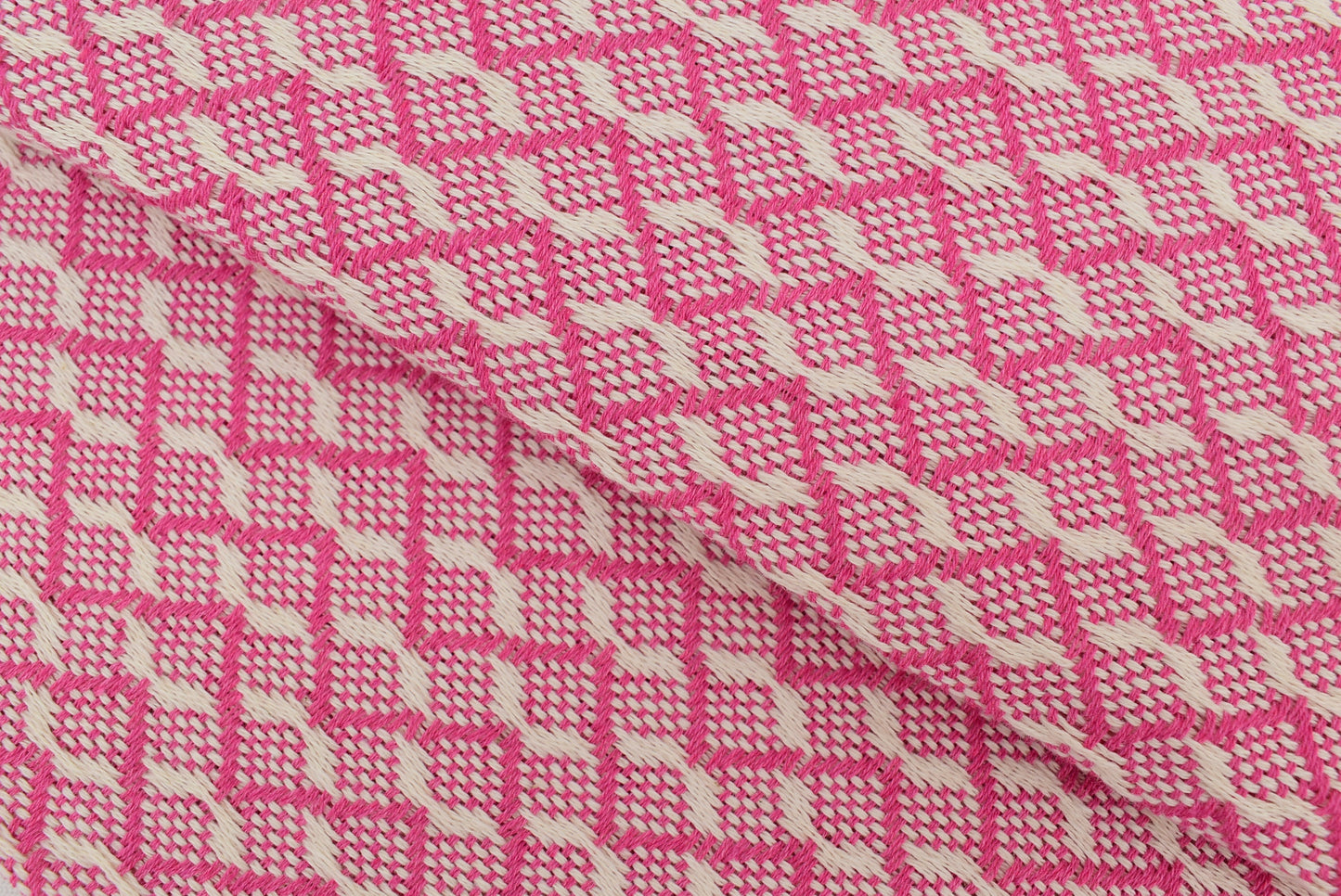 Turkish Blanket,Organic Blanket, Beach Blanket, Throw Blanket, Bedding Blanket, Bedspread, Fuchsia Picnic Blanket, 95" x 103" Bct-Pk-Tc