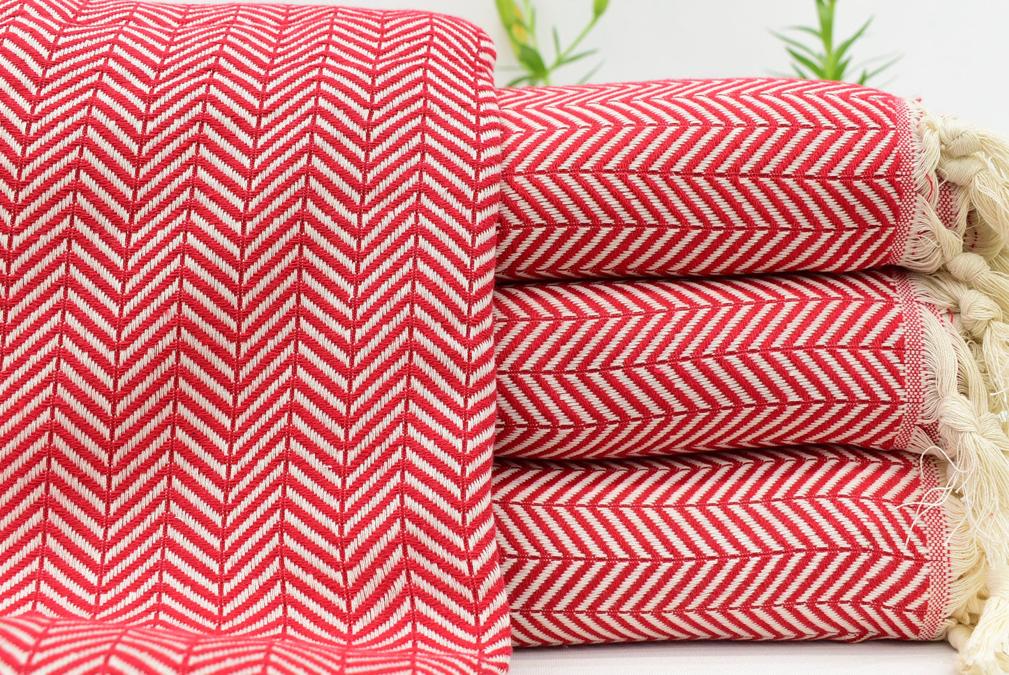 Turkish Blanket,Organic Blanket, Beach Blanket, Throw Blanket, Bedding Blanket, Bedspread, 70" x 87", Red Blanket,Wholesale Bct-Arrw-Pk