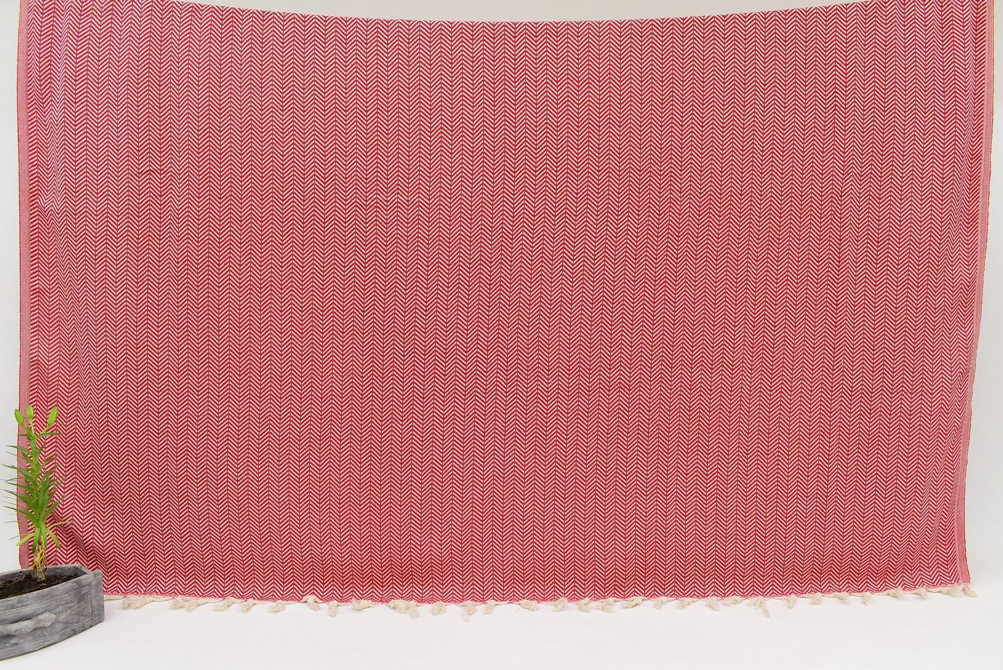 Turkish Blanket,Organic Blanket, Beach Blanket, Throw Blanket, Bedding Blanket, Bedspread, 70" x 87", Red Blanket,Wholesale Bct-Arrw-Pk