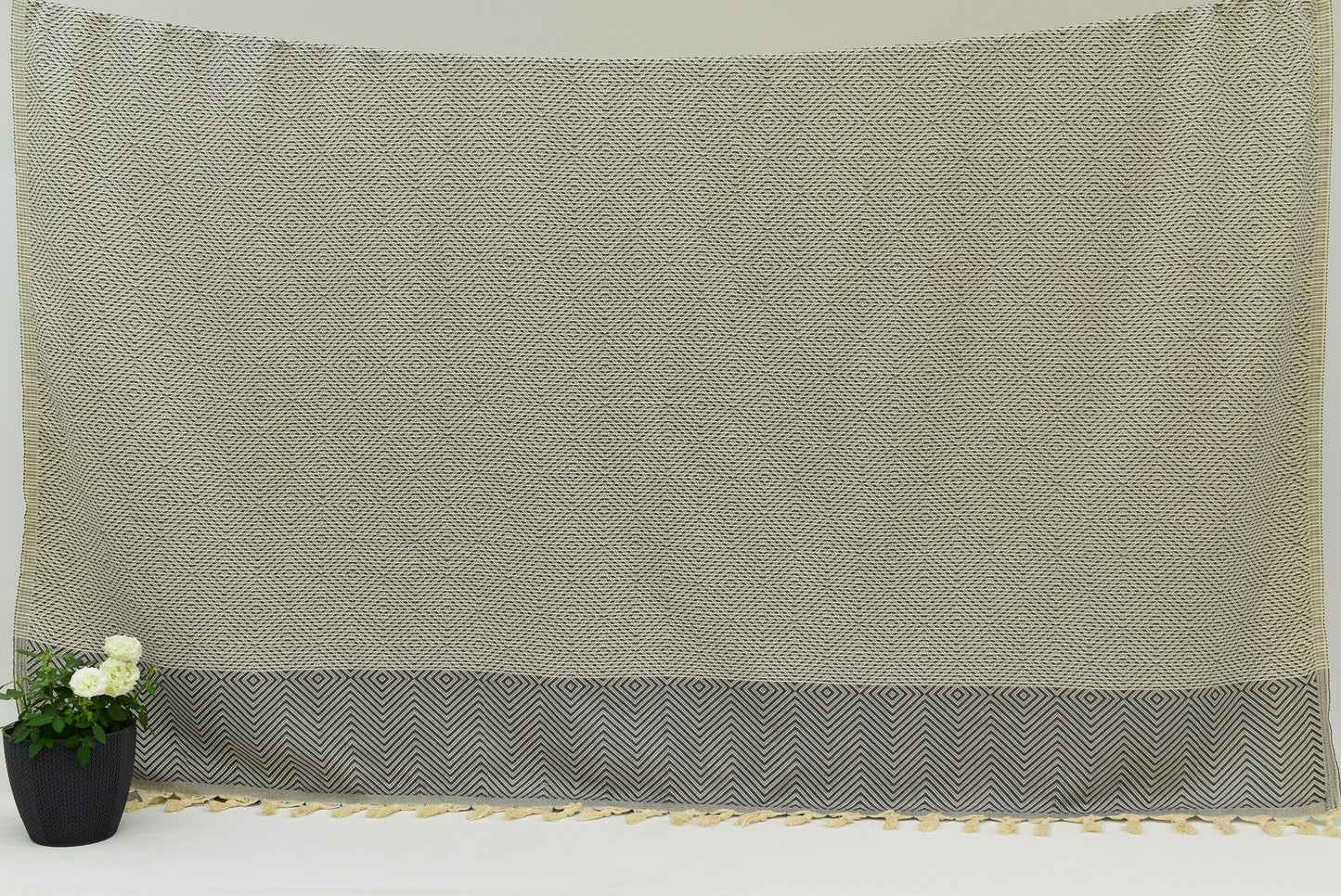 75" x 87", Turkish Blanket,Organic Blanket, Bedding Blanket, Bedspread, Handwoven Blanket, Beach Blanket, Pilates Blanket Bct-Drm-Pk
