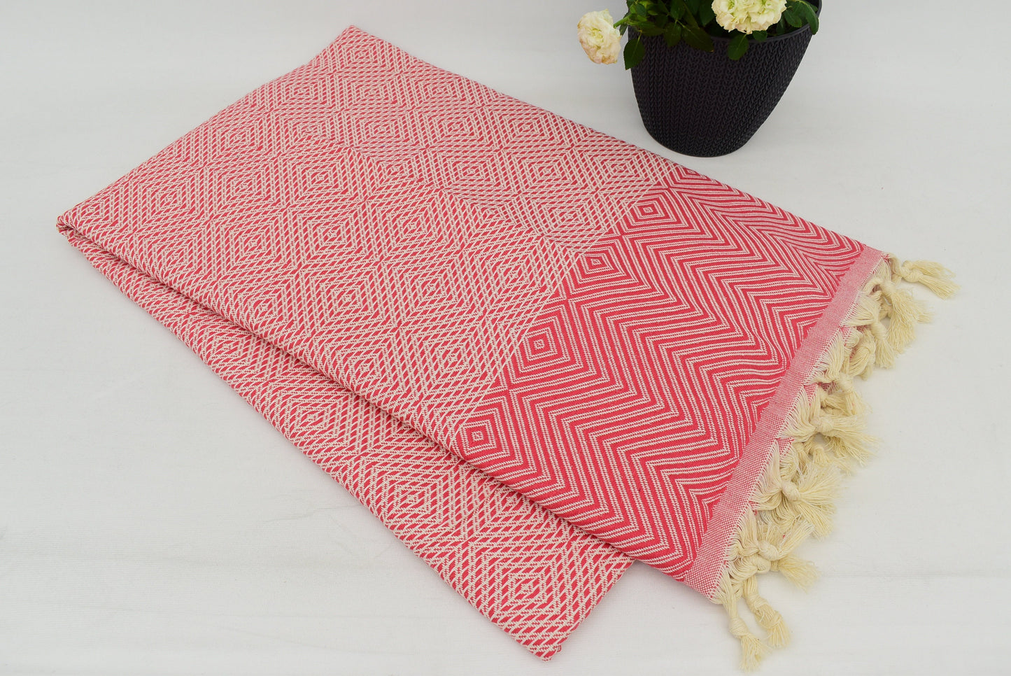 Turkish Blanket,Organic Blanket, Bedding Blanket, Bedspread, Blanket, Wholesale Blanket, Wedding Gift Blanket,75" x 87" Bct-Drm-Pk