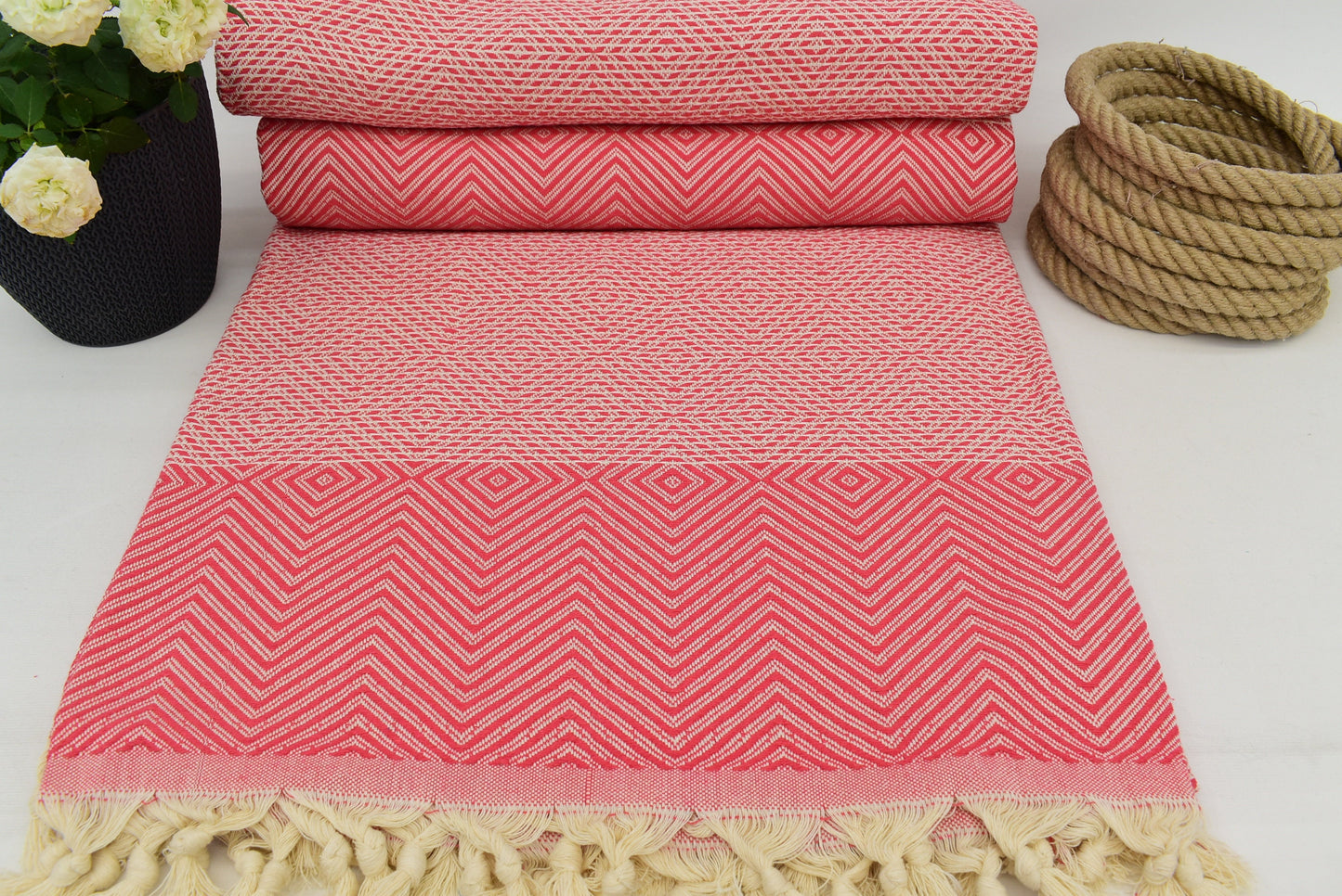 Turkish Blanket,Organic Blanket, Bedding Blanket, Bedspread, Blanket, Wholesale Blanket, Wedding Gift Blanket,75" x 87" Bct-Drm-Pk