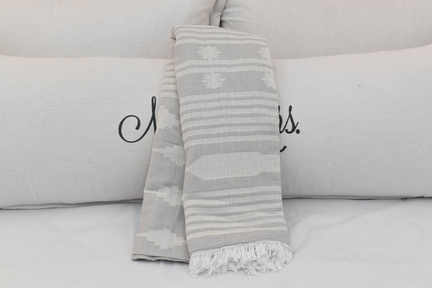 Wholesale Blankets, Tablecloth, Gift Blanket, Gray Beach Blanket, Turkish Blanket, Throw Blanket, 140x180 cm-55x70 inches, Bll-Brst-Pk