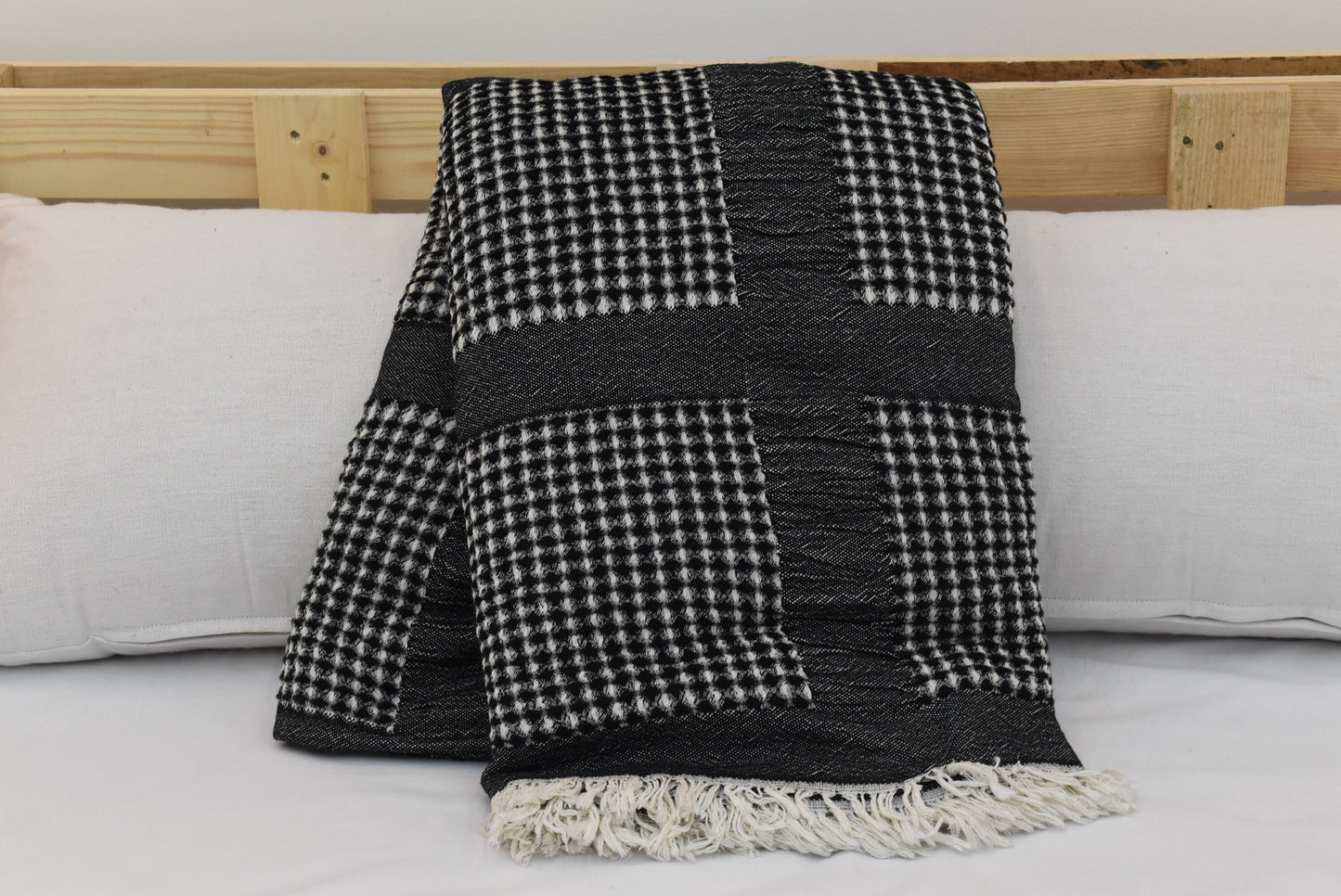 BLACK Turkish Blankets, Bedspread, Blanket,Throw Blankets, Beach Blanket, 240x250 cm-94x98 inches,Yoga Blanket, Large Tablecloth Bll-Wfl-Pk
