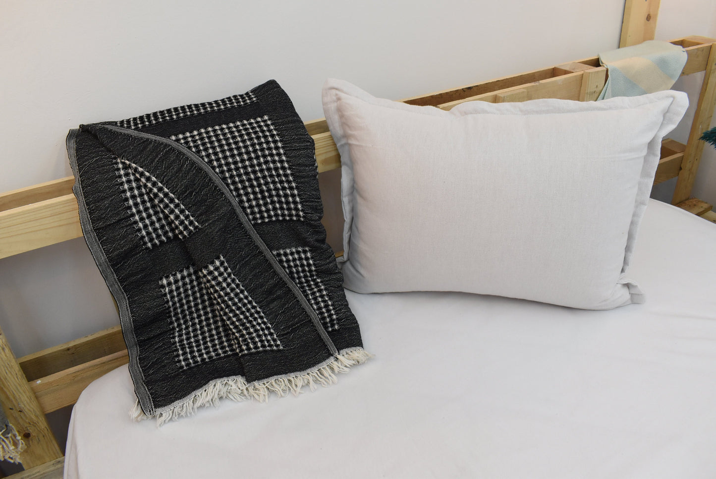 BLACK Turkish Blankets, Bedspread, Blanket,Throw Blankets, Beach Blanket, 240x250 cm-94x98 inches,Yoga Blanket, Large Tablecloth Bll-Wfl-Pk